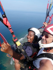 Biplace parapente